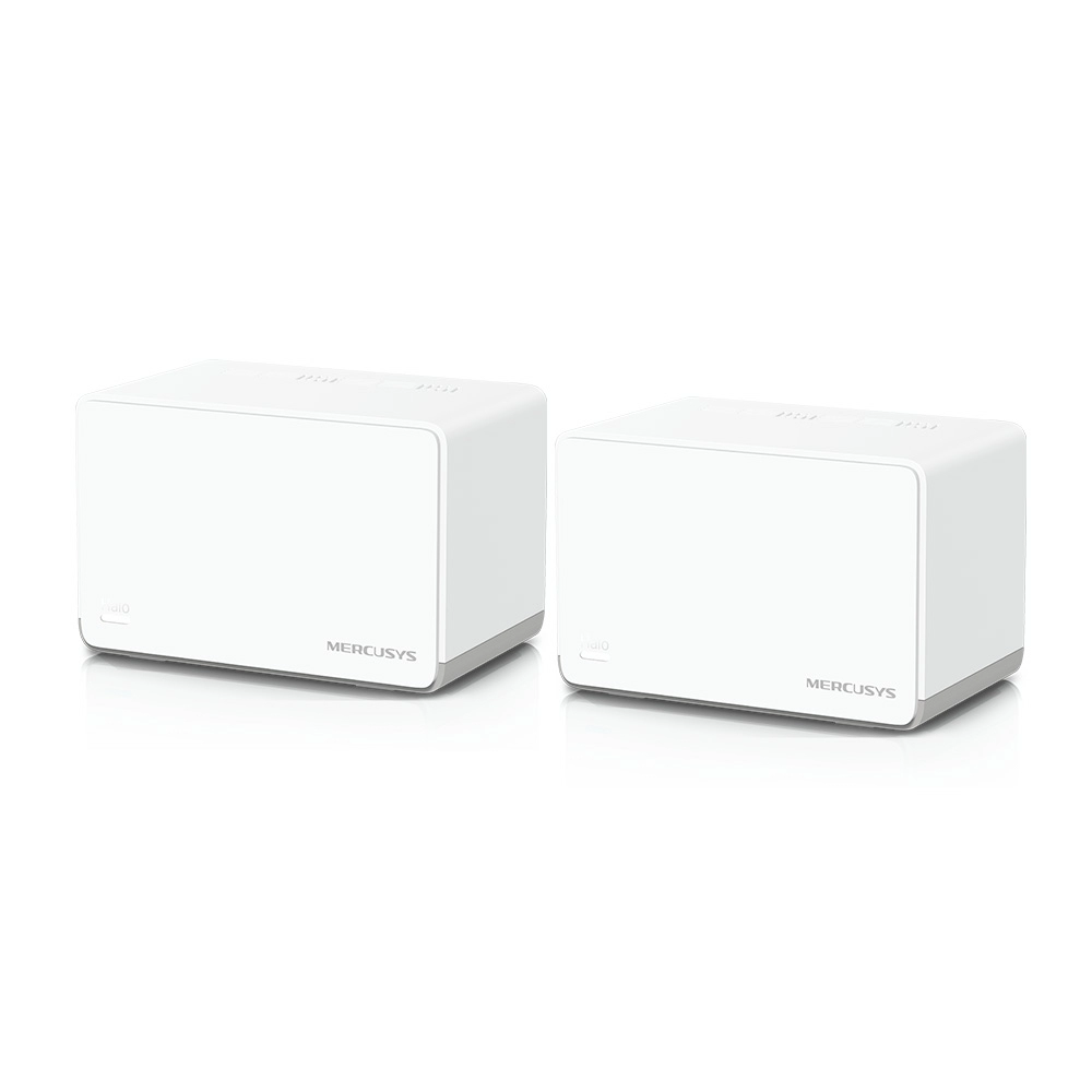 Mesh Wi-Fi System MERCUSYS Halo H70X (2-pack)  / AC1800 Dual Band / 3 x Gigabit LAN Port photo 1