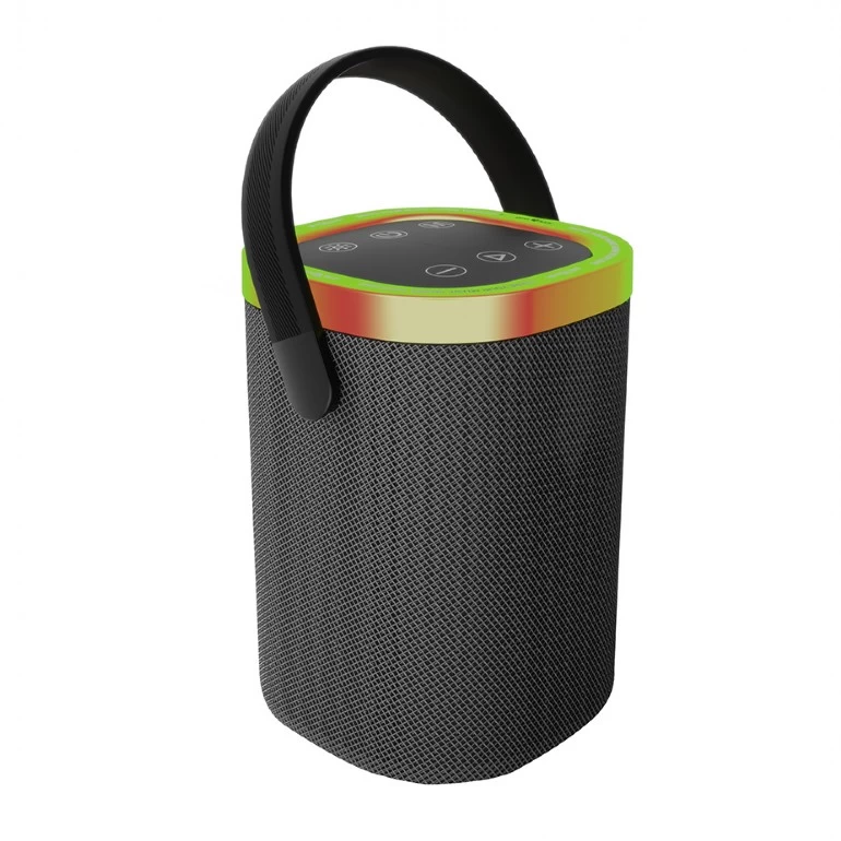 Boxa portabila Gembird SPK-BT-LED-06/ 10W / Bluetooth / microSD / USB / 1800 mAh photo 1