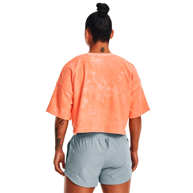 Tricou Under Armour Journey Terry SS / Femei / XL / Portocaliu photo 5