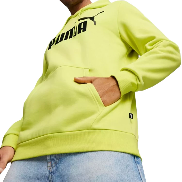 Hanorac pt bărbați Puma ESS Big Logo Hoodie FL XL Galben photo 5