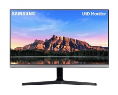 28.0" SAMSUNG IPS LED U28R550UQI ZeroFrame 4K Gray (4ms, 1000:1, 300cd, 3840x2160, HDR, HDMIx2, DisplayPort, FreeSync, Audio Line-out, VESA) thumbnav 1