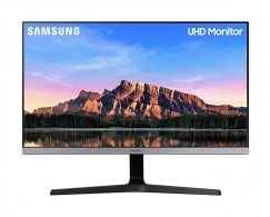 28.0" SAMSUNG IPS LED U28R550UQI ZeroFrame 4K Gray (4ms, 1000:1, 300cd, 3840x2160, HDR, HDMIx2, DisplayPort, FreeSync, Audio Line-out, VESA) 