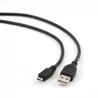 Cable microUSB2.0  3m - CCP-mUSB2-AMBM-10, 3m, Professional series, USB 2.0 A-plug to Micro B-plug, Black 