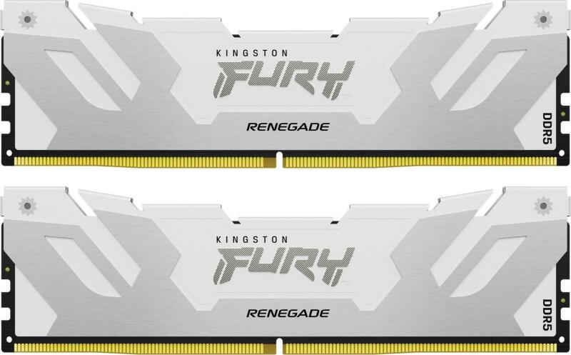 Оперативная память Kingston FURY Renegade White DDR5-6400 32GB (Kit of 2*16GB) photo 1
