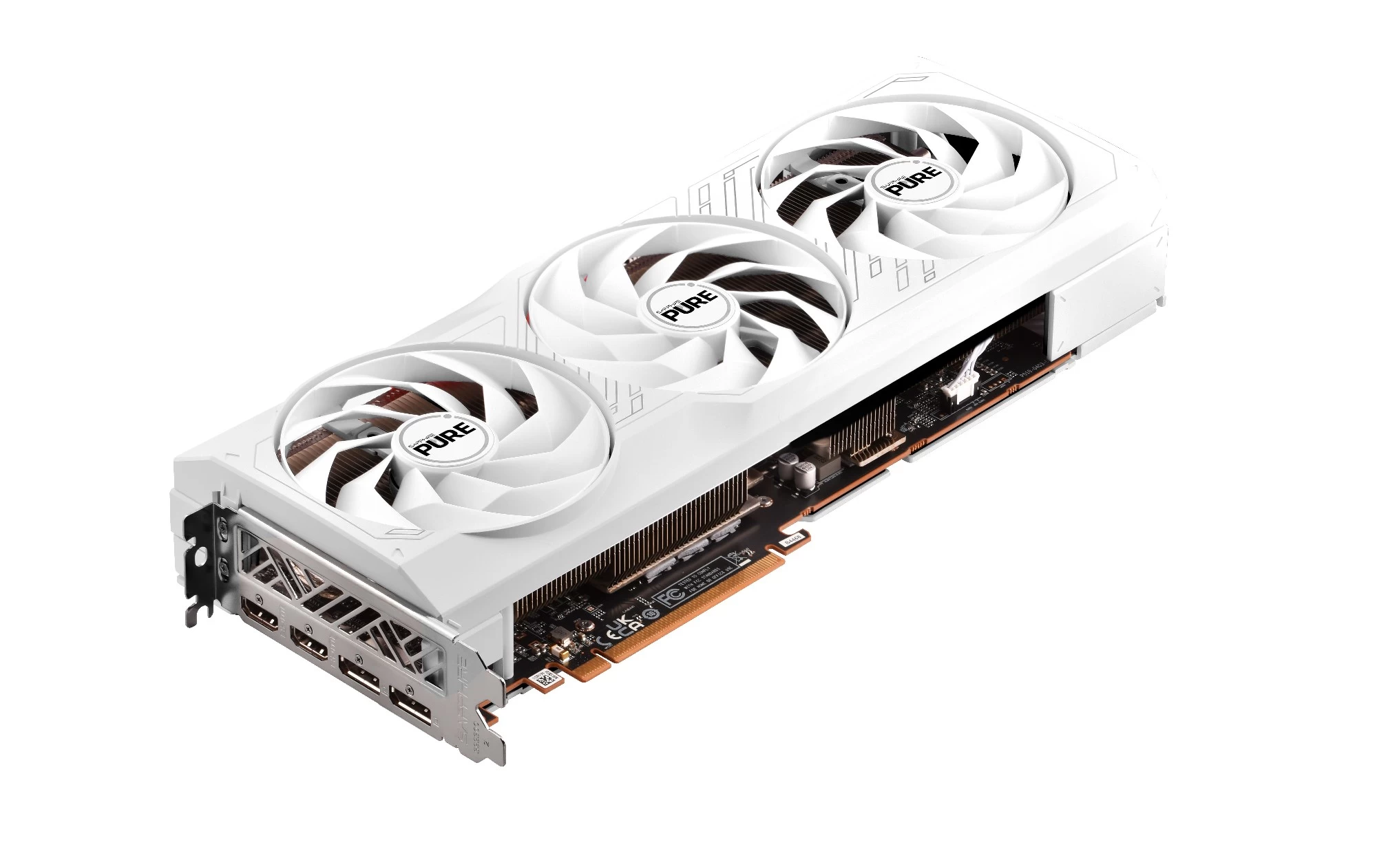 Видеокарта Sapphire PURE Radeon RX 7700 XT WHITE/ 12GB/ GDDR6/ 192bit photo 3
