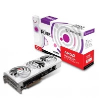 Placa video Sapphire PURE Radeon RX 7700 XT WHITE/ 12GB/ GDDR6/ 192bit 