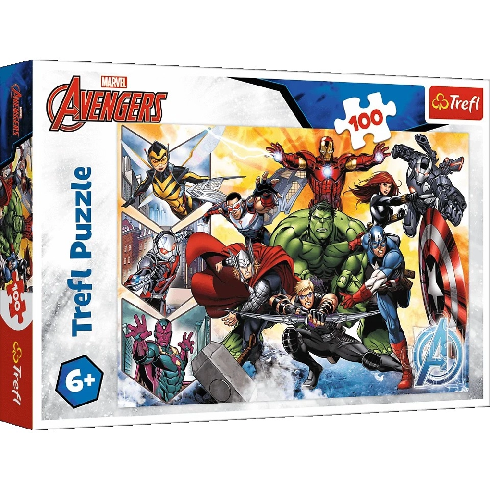 Trefl Puzzles 16431 - 100 The power of the Avengers photo 1