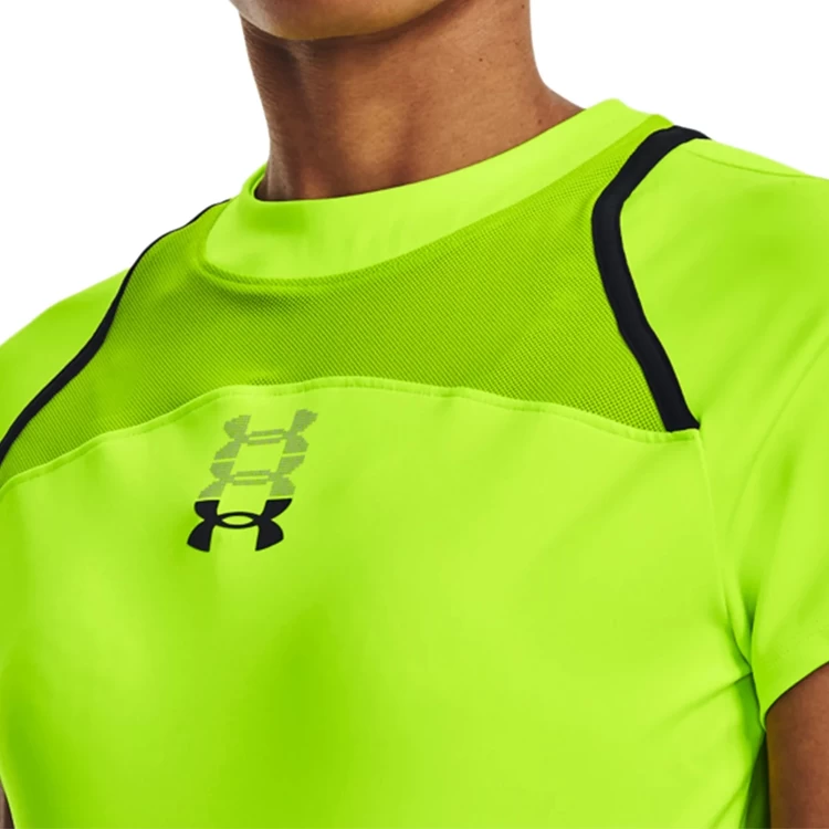 Tricou Under Armour UA Run Anywhere Crop SS / Femei / M / Verde photo 5