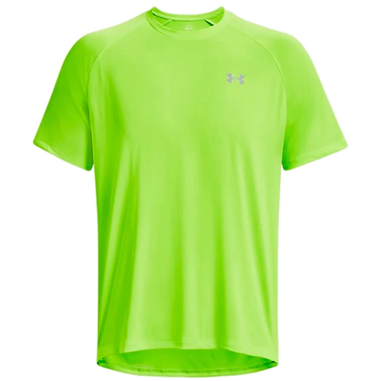 Tricou bărbătesc Under Armour UA M TECH REFLECTIVE SS 3XL Verde photo 4