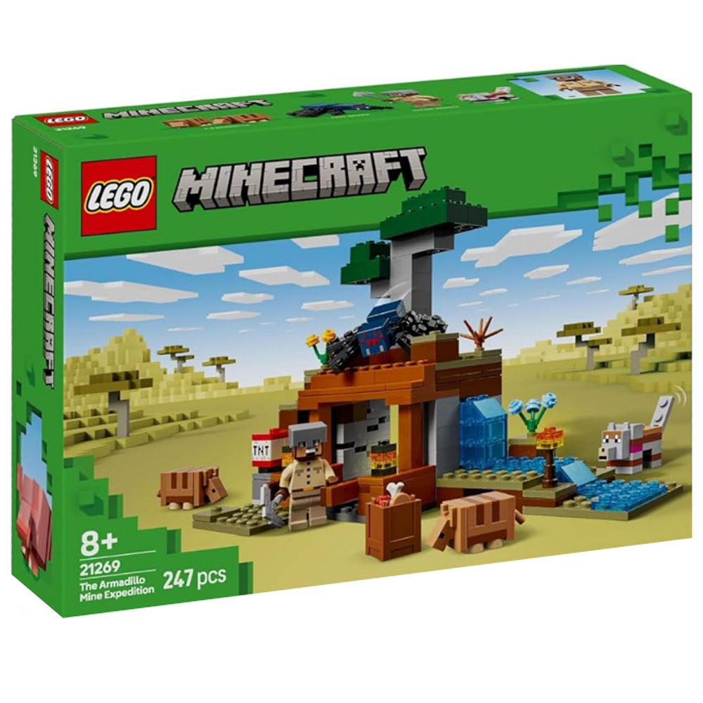 Конструктор Lego Minecraft The Armadillo Mine Expedition 21269  от 8+ лет photo 1