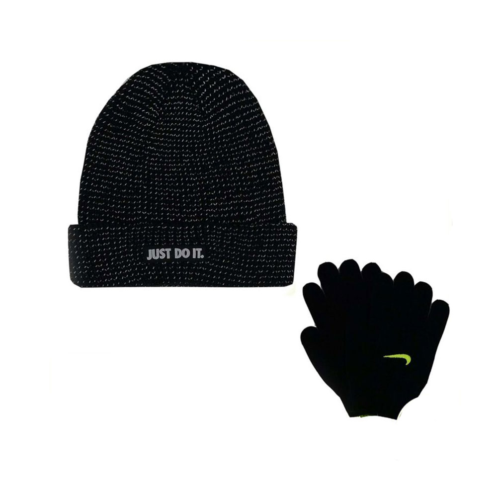 Set Caciula + Manusi Nike REFLECTIVE BEANIE/GLOVES SET photo 