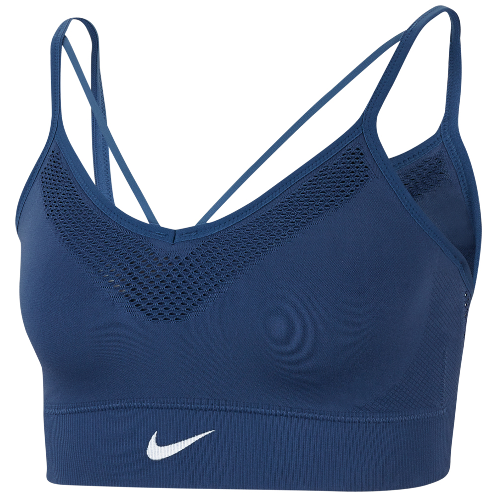 Bra sportive Nike SEAMLESS LIGHT BRA / Femei / S / Albastru photo 1 Bra sportive Nike SEAMLESS LIGHT BRA / Femei / S / Albastru photo 1