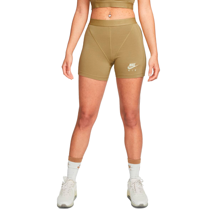 Шорты Nike W NSW AIR RIB SHORT XS Коричневый Женский photo 1 Шорты Nike W NSW AIR RIB SHORT XS Коричневый Женский photo 1