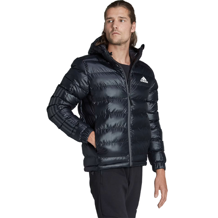 Geacă pt Barbati Adidas 3S SDP BOS JKT S Negru photo 6