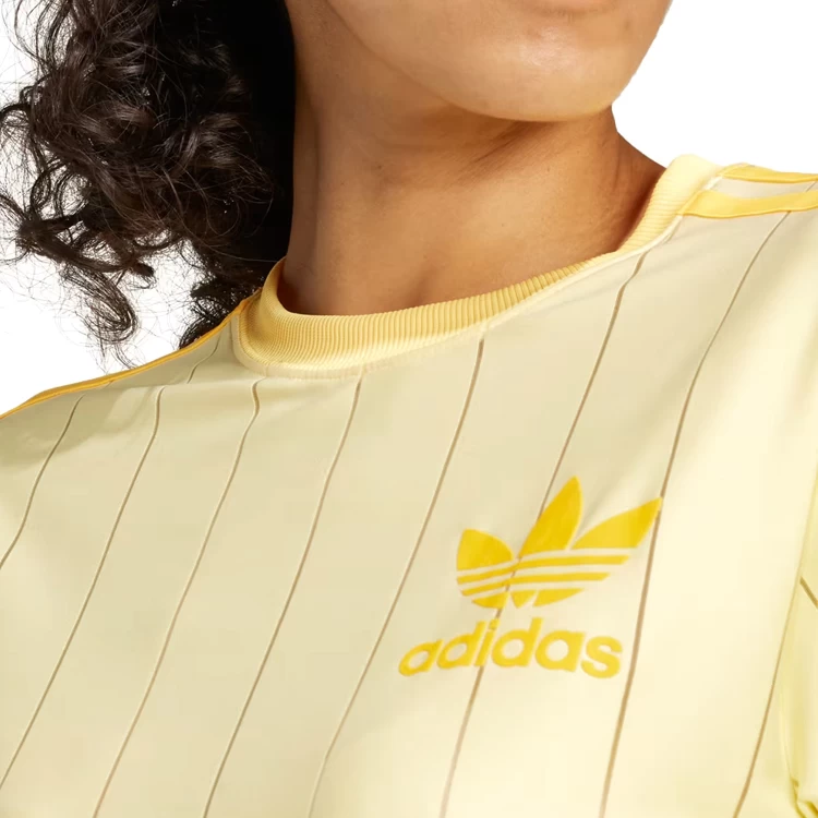 Футболка Adidas 3 STRIPE TEE S Желтый Женский photo 5