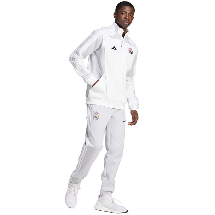 Hanorac pt bărbați Adidas REAL UBP DKTT S Alb photo 2
