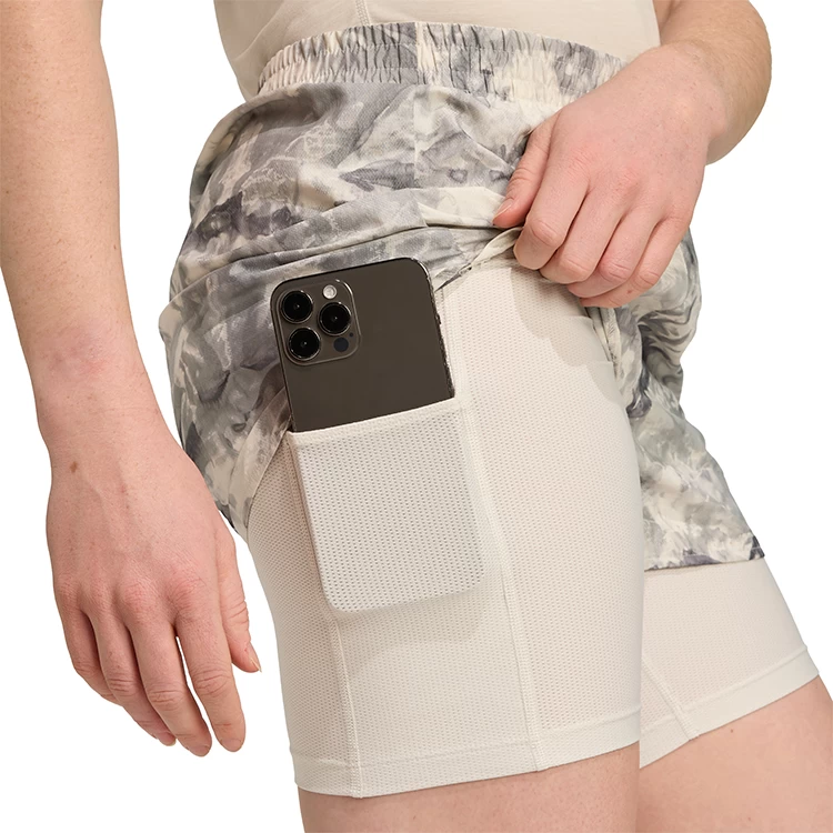 Шорты Adidas OTR SD 2in1 W S Серый Женский photo 4