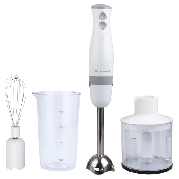 Blender Maxwell MW1169, 700 ml, 700 W, 2 trepte viteza, Alb photo 1