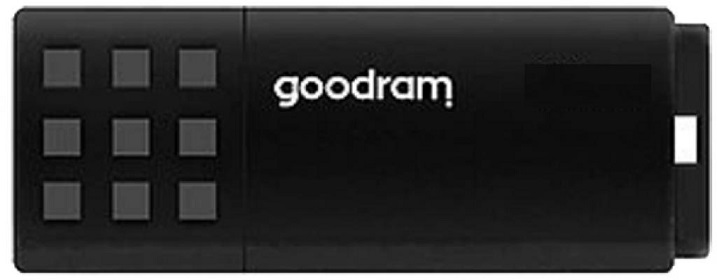 16GB USB3.0  Goodram UME3 Black, Plastic, Anti-slip design (Read 60 MByte/s, Write 20 MByte/s) photo 1