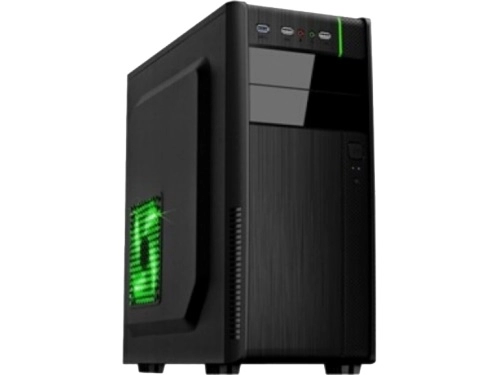 ATOL PC1036MP - Gamer #1 v2: AMD Quad-Core Ryzen3 1200AF 4C/4T 3.1-3.4GHz/ Biostar A320MH /RAM 8GB DDR4-2666 /2.5" SSD 120GB + 3.5" HDD 1TB/ VGA Radeon R7 240 2GB/ Case HPC B-28 ATX 500W, OS Linux photo 1