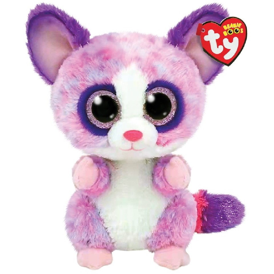 TY TY36395 BB BECCA - pink galago baby 15 cm photo 1