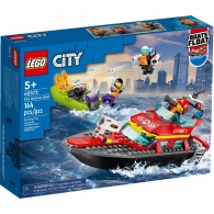 LEGO City 60373 Пожарно-спасательная лодка thumbnav 1