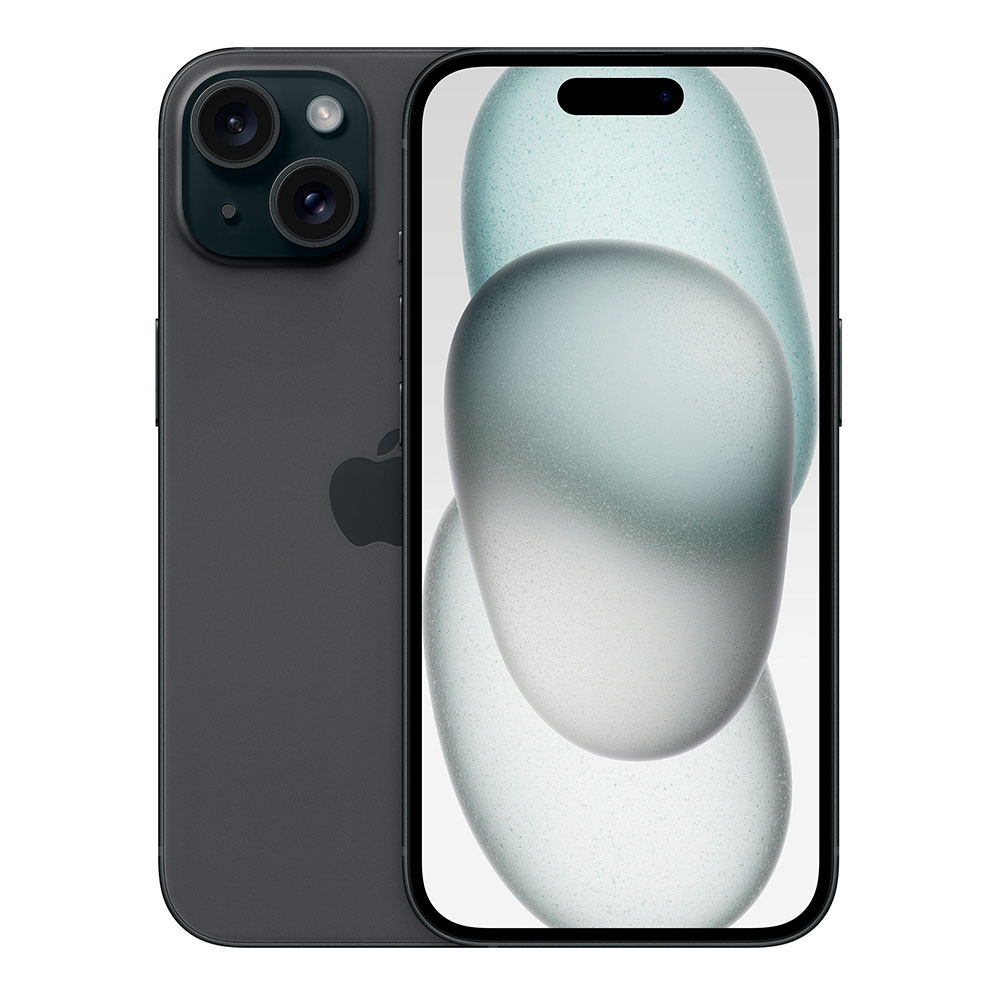 Смартфон Apple iPhone 15 / 6.1'' / 6 ГБ / 256 / Black photo 1 Смартфон Apple iPhone 15 / 6.1'' / 6 ГБ / 256 / Black photo 1