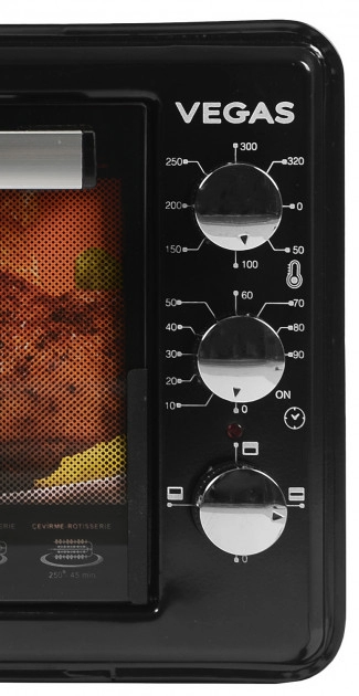 Cuptor electric Vegas VEO 4536B, 36 l, 1500 W, Negru photo 4