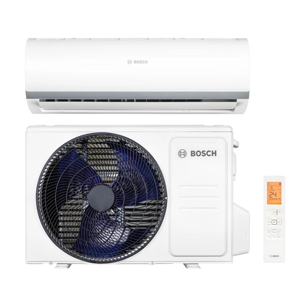 Кондиционер Bosch CL2000UW26E 9000 BTU / 25 м2 / Инверторный / R32 / A+ photo 1 Кондиционер Bosch CL2000UW26E 9000 BTU / 25 м2 / Инверторный / R32 / A+ photo 1