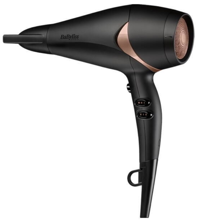 Фен Babyliss D566E 2200W Черный photo 1 Фен Babyliss D566E 2200W Черный photo 1