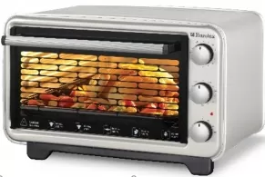 Cuptor electric Eurolux EMN36G, 36 l, 1300 W, Inox 