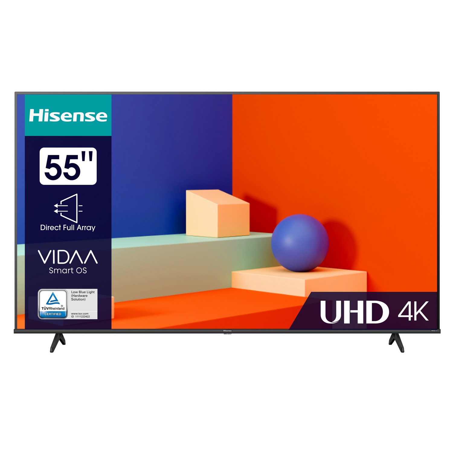 Телевизор Hisense 55A6K / 55" / LED / UHD 4K photo 1 Телевизор Hisense 55A6K / 55" / LED / UHD 4K photo 1