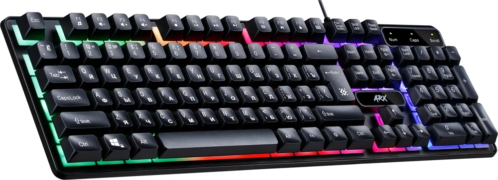 Клавиатура проводная Defender Arx GK-196L / Мембранная photo 2