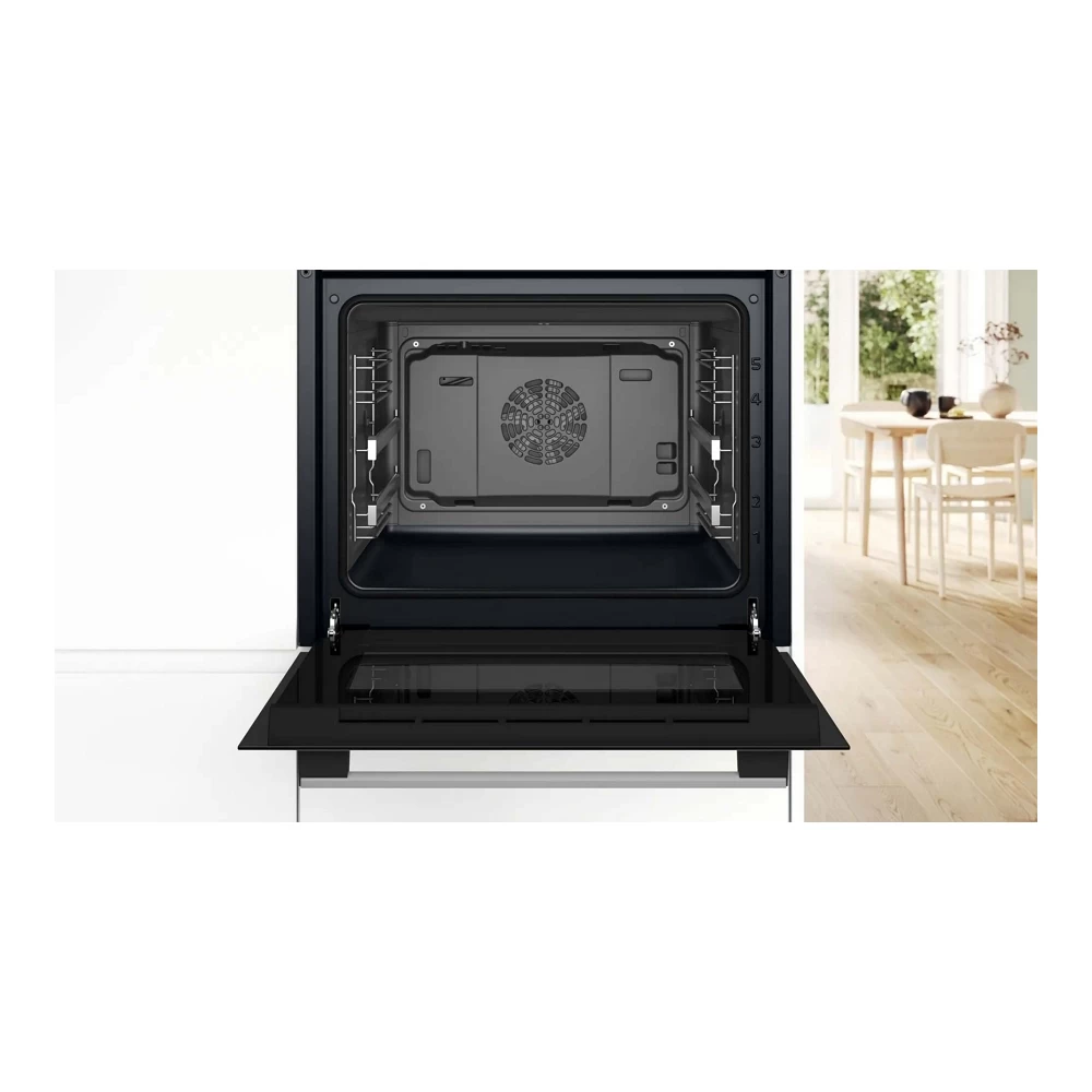 Встраиваемый духовой шкаф Bosch HBJ559YW6R / 66 л. / A / Белый photo 2