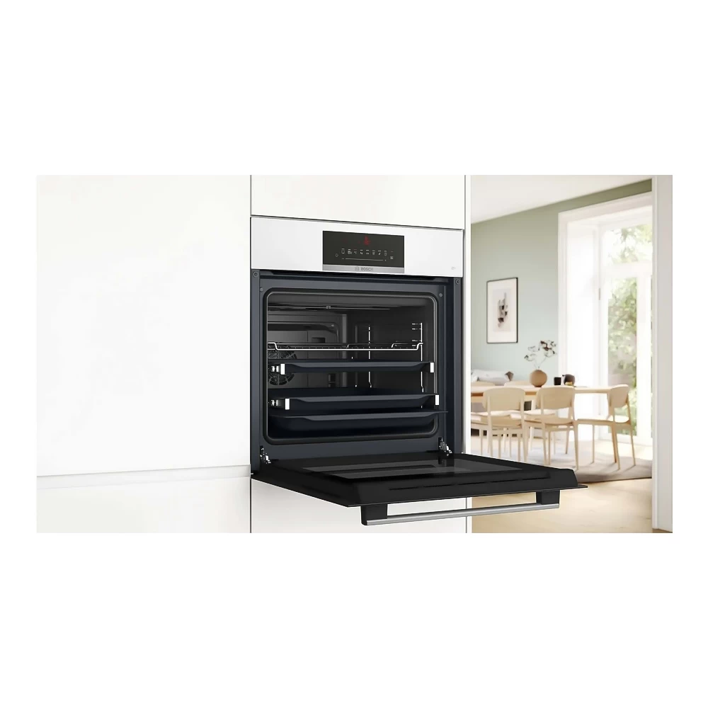 Встраиваемый духовой шкаф Bosch HBJ559YW6R / 66 л. / A / Белый photo 4