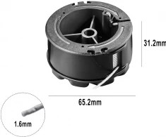 Шпуля для триммера Bosch 1600A0156W 