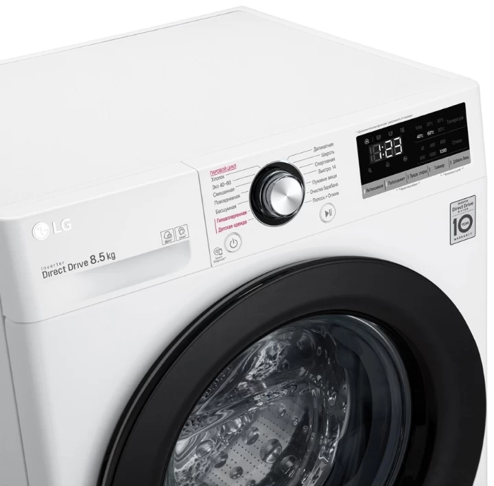 Стиральная машина LG F2V3GS6W 8.5 кг / 1200 об/мин / A / Белый photo 13