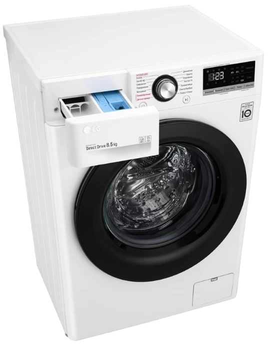 Стиральная машина LG F2V3GS6W 8.5 кг / 1200 об/мин / A / Белый photo 4