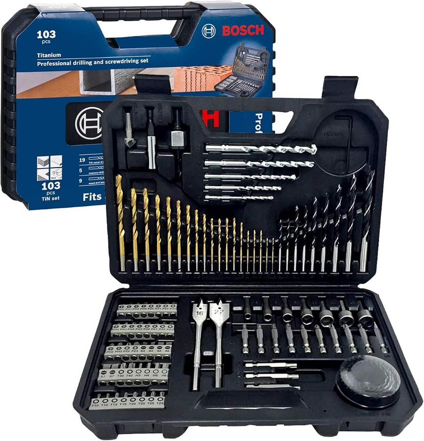 Set de instrumente Bosch 103 PC, 2608594070 photo 1 Set de instrumente Bosch 103 PC, 2608594070 photo 1