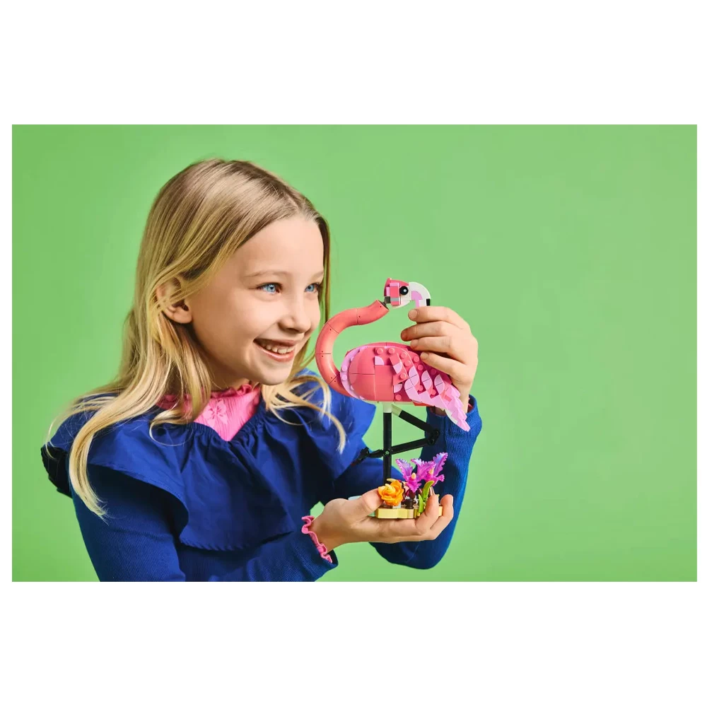 Constructor Lego Creator Wild Animals: Pink Flamingo 31170 de la 8+ ani photo 8