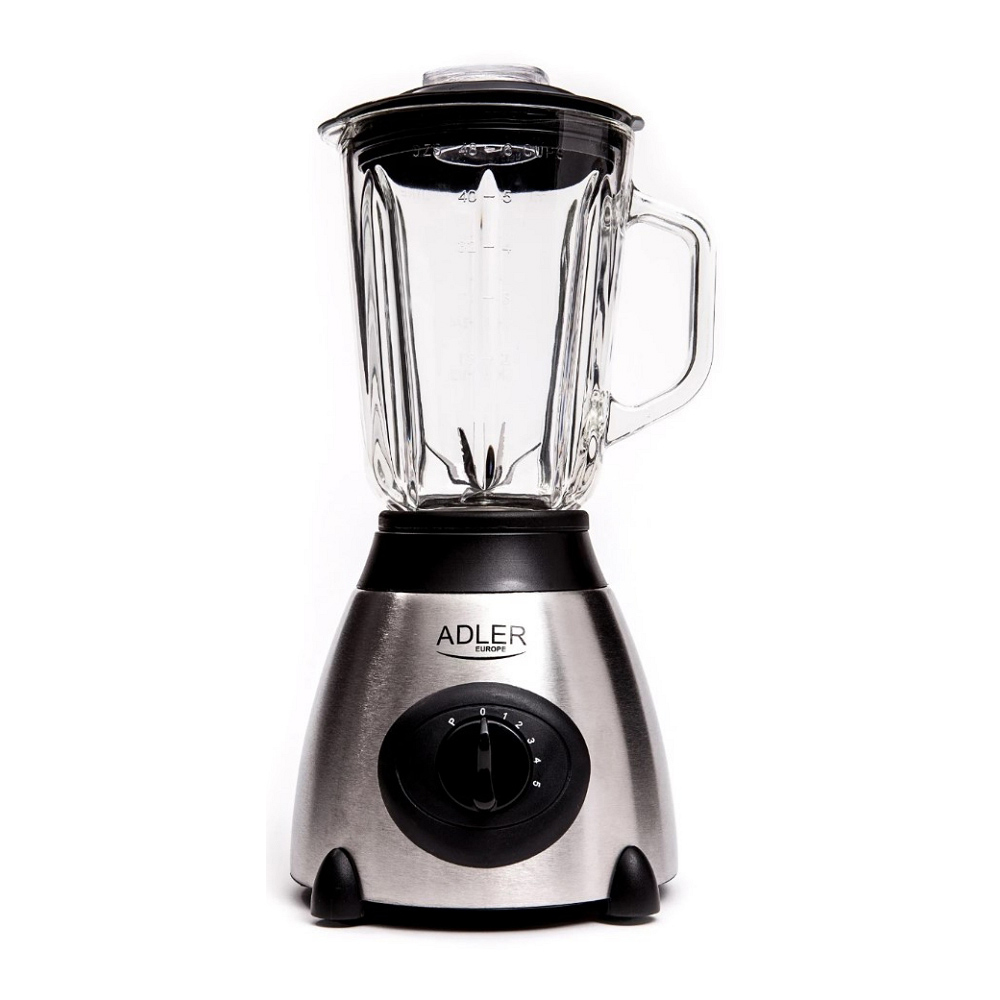 Blender Stationar Adler AD4070 Argintiu / 5 viteze / ml photo 1 Blender Stationar Adler AD4070 Argintiu / 5 viteze / ml photo 1