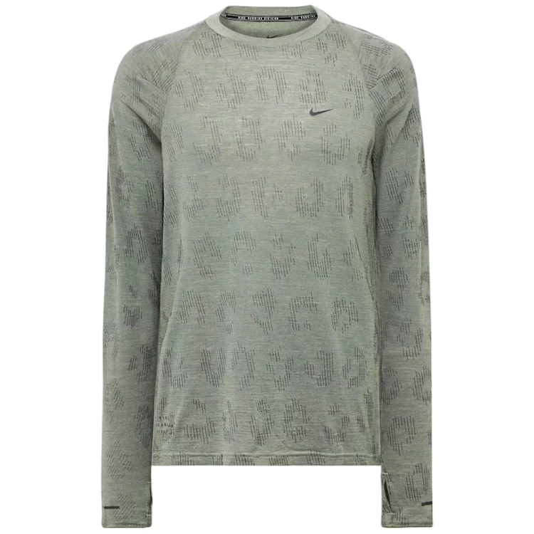 Hanorac pt bărbați Nike M NK TFADV RUN DIV LS TOP L Verde photo 4