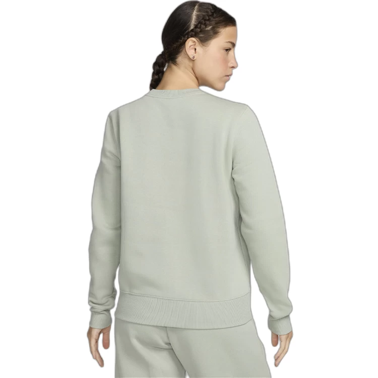 Hanorac Nike W NSW PHNX FLC STD LOGO CREW XS Verde Femei photo 4