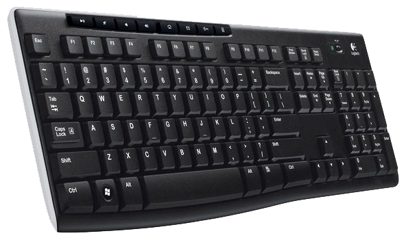 Tastatura fara fir Logitech K270 Wireless Black / Membrana photo 3