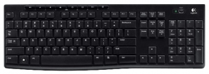 Tastatura fara fir Logitech K270 Wireless Black thumbnav 1