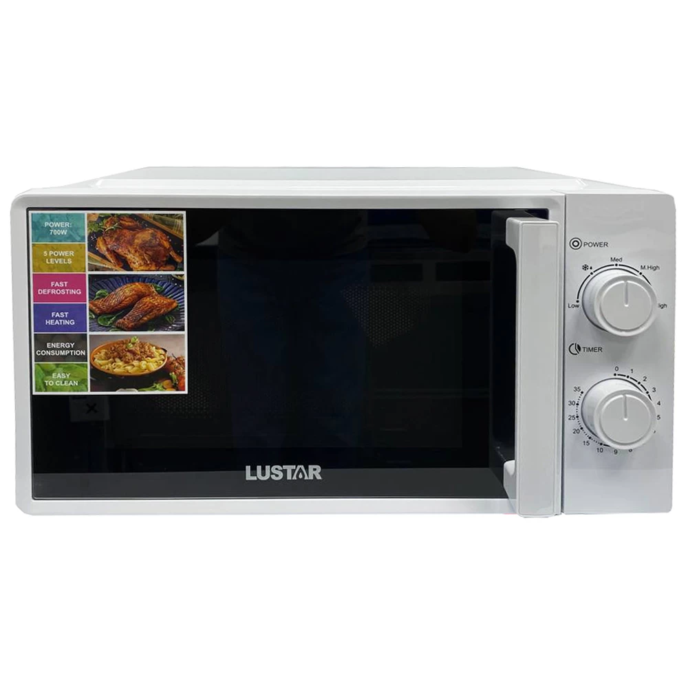 Cuptor cu microunde Lustar LEF20MXP07-E70 700 W / 20 l / Alb photo 1