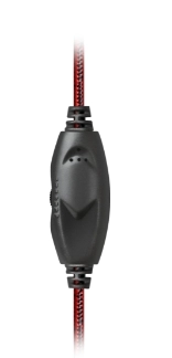 Căști Defender Warhead Negru cu rosu Cu fir / Gaming / Negru cu rosu photo 3