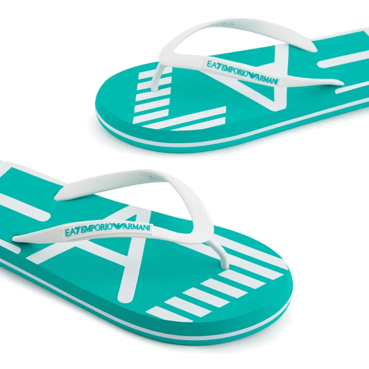 Шлепанцы EA7 EMPORIO ARMANI WATER SPORTS OVERSIZ / Женский / 36 / Зеленый photo 5