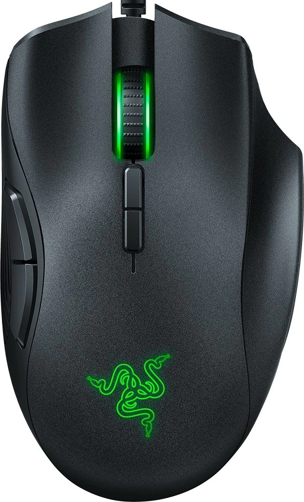 RAZER Naga Trinity / Multi-color MOBA Gaming Mouse, 16000dpi, 19 programmable buttons, 12 MOBA buttons, Optical sensor 5G, Razer Chroma lighting 16.8M colors, 3 interchangeable side plates, Mechanical Switches, Razer Synapse 3, USB photo 1