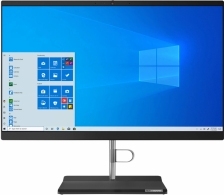 All-in-One PC - 21.5" Lenovo V30a-22IML FullHD Intel® Core i3-10110U, 8GB DDR4 RAM, 256GB SSD M.2 2242 PCIe NVMe, no ODD, Intel® Intel UHD Graphics, HD Webcam, WiFi 2X2AC+BT, USB KB&MS, no OS, Black thumbnav 1